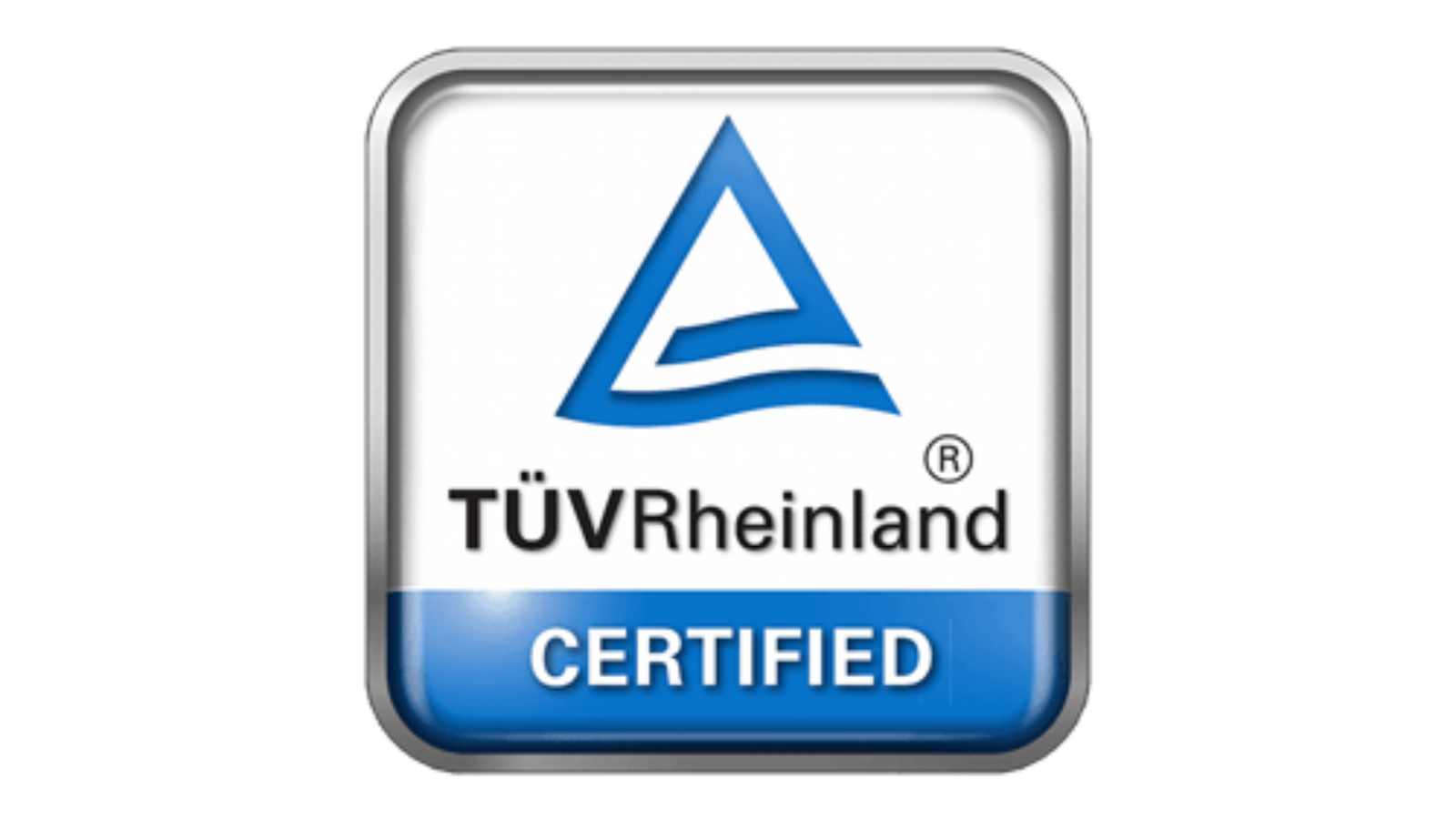 TÜV-quality certificate