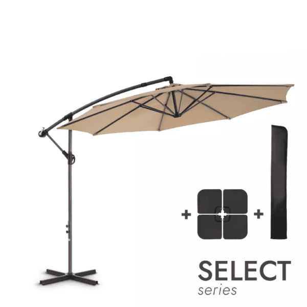 patio-umbrella-taupe-silverflame-select-pad-cover