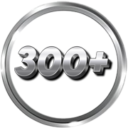 300+ 300+